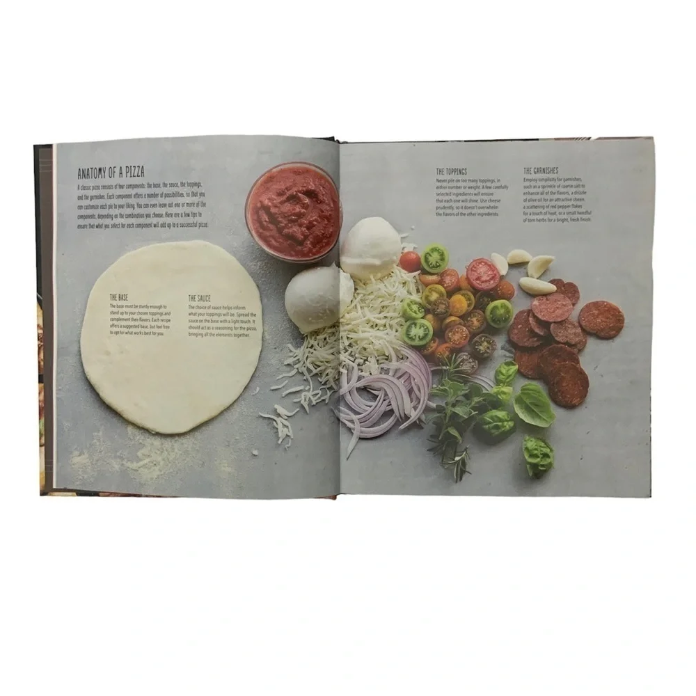 Willams Sonoma Pizza Night Cookbook Hardcover Classics to Low Carb Gluten Free